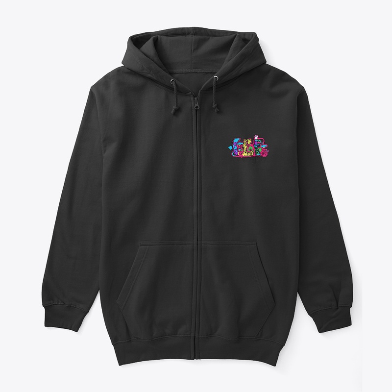 Lef Flag Zip hoodie