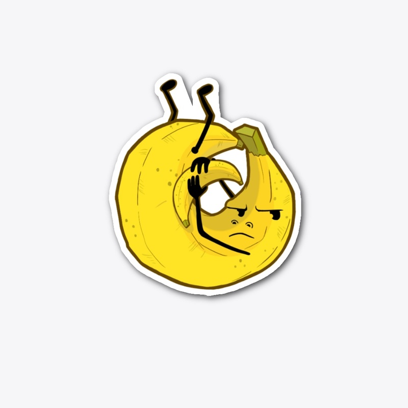 Banana Jojo Sticker