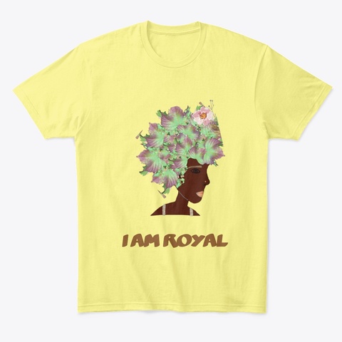 I Am Lemon Yellow  T-Shirt Front