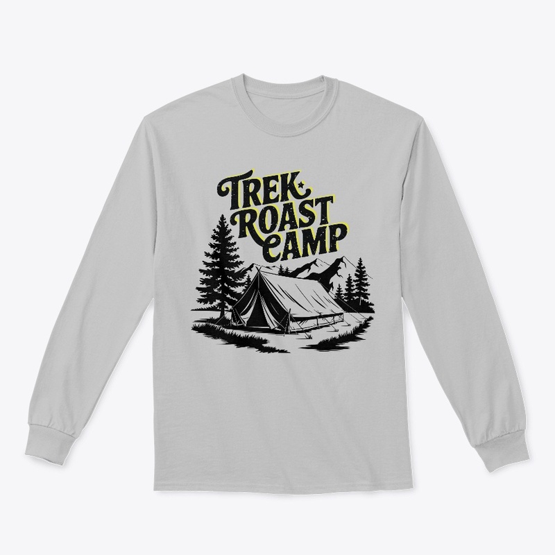 Vintage Camp Adventure T-Shirt Design.