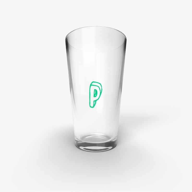 P latter t-shirt and hoodie.