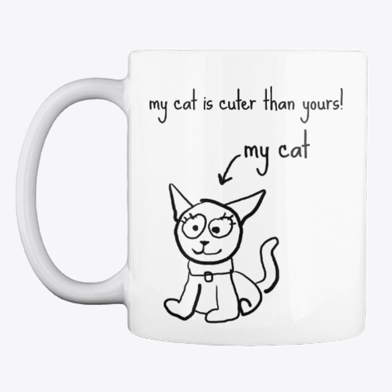 my cat is cuter than yours!