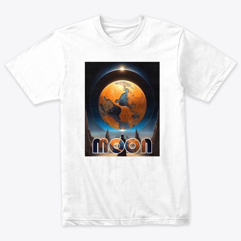 T-shirt design "Moon"
