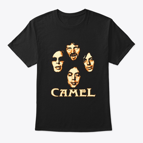 Camel Black T-Shirt Front