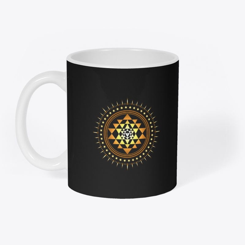Sacred Geometry Sri Yantra T-Shirt 