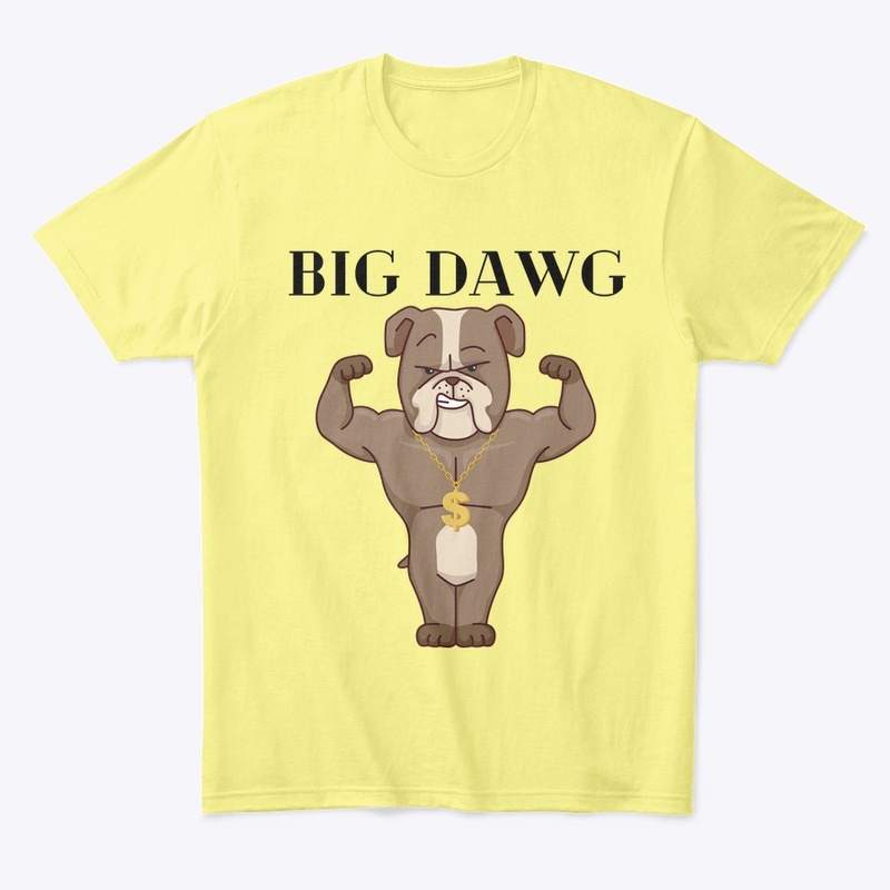 Cool Big Dog Fitness T-Shirt