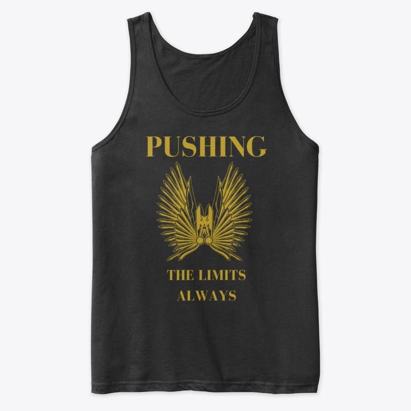 Gym vest " PUSHING THE LIMITS"