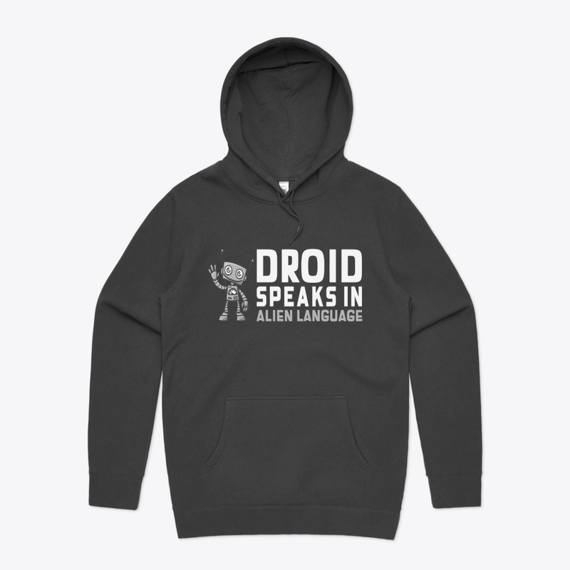 Droid speak in alien language