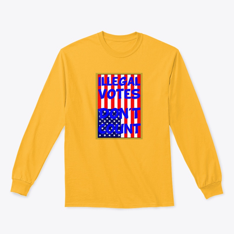 Unique Illegal Votes Don't Count Design