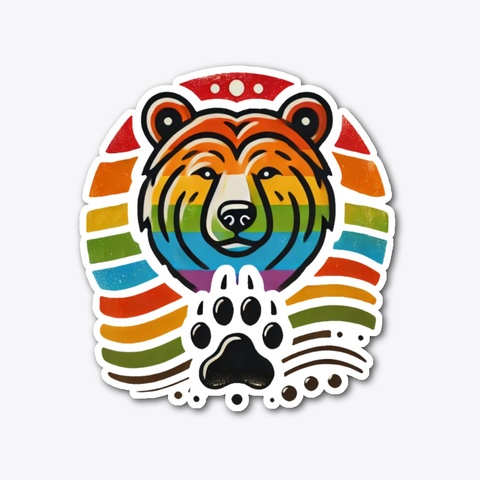 Vitange Style Bear Standard T-Shirt Front
