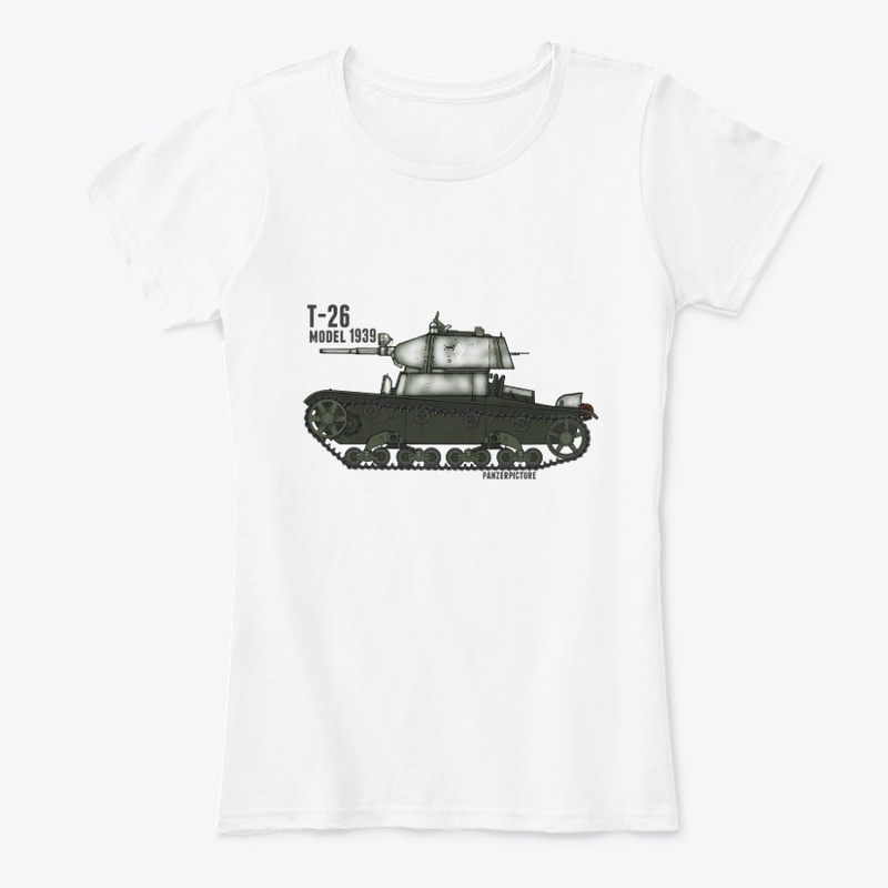 T-26 model 1939 Winter. T-Shirt