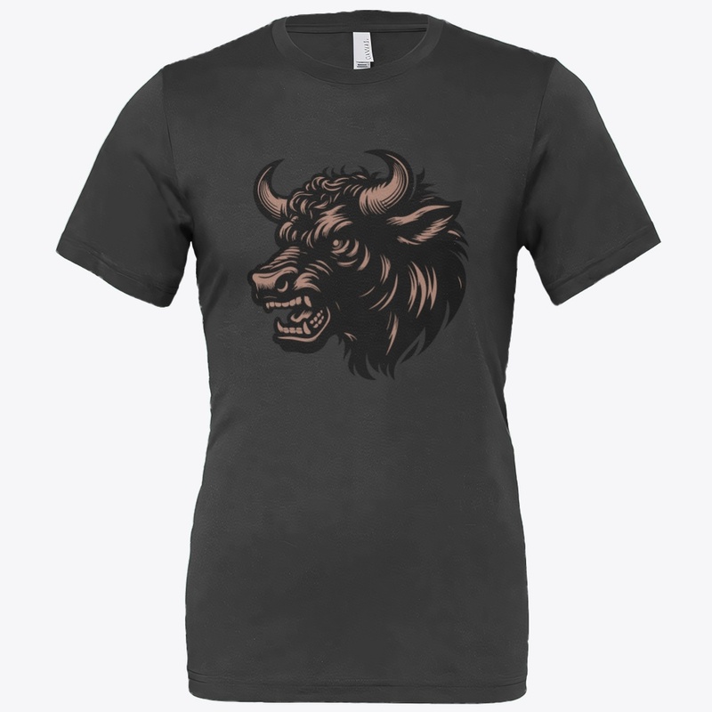 Untamed Cow Head Artwork