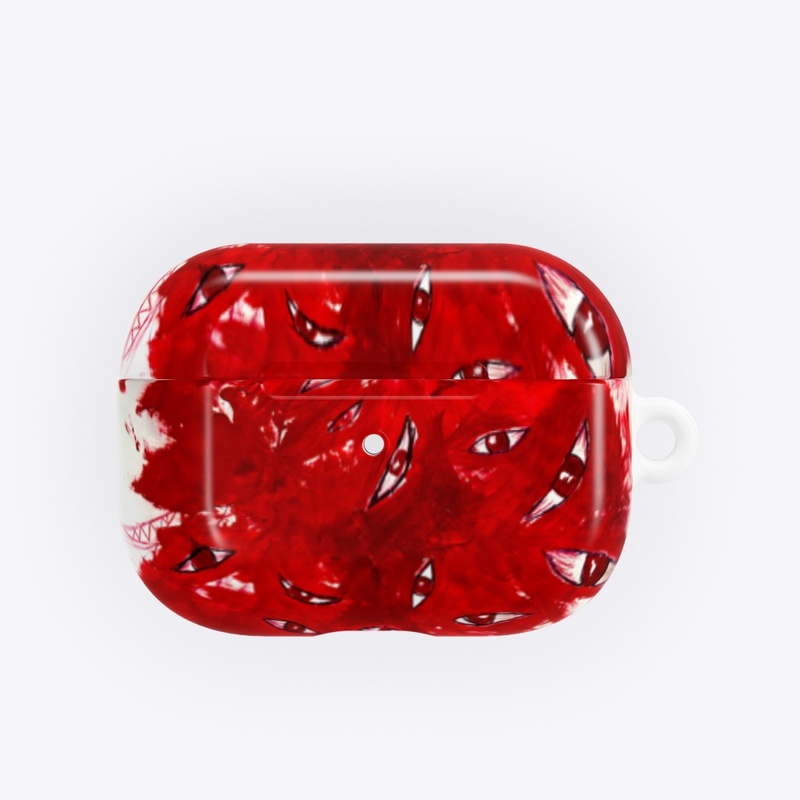 "ALL EYES ON ME" AirPod case