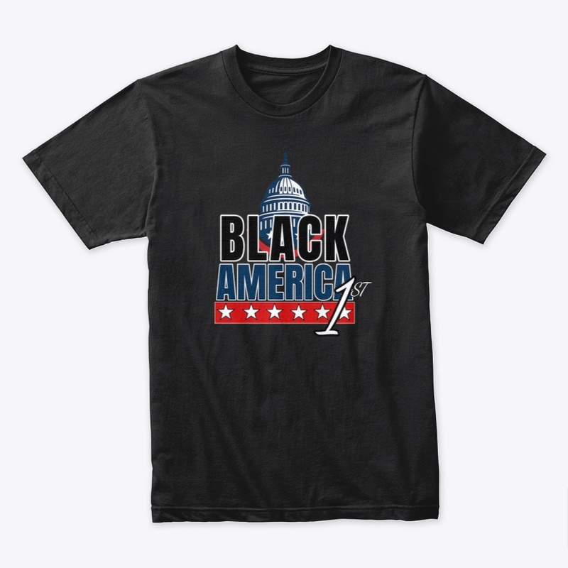 Black America First Shirt 