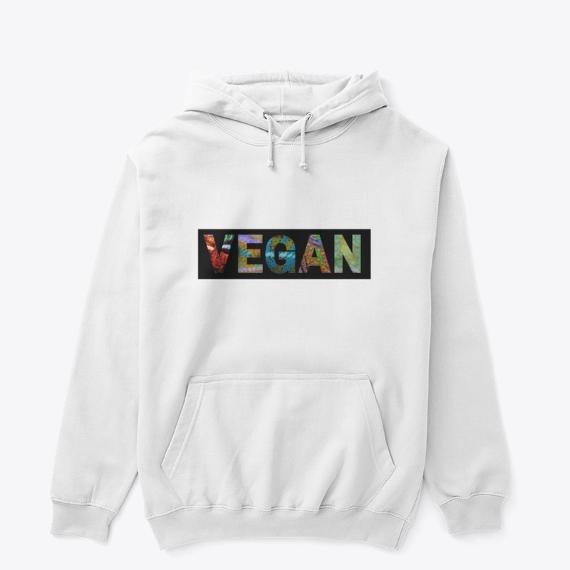 Vegan Chameleon Print