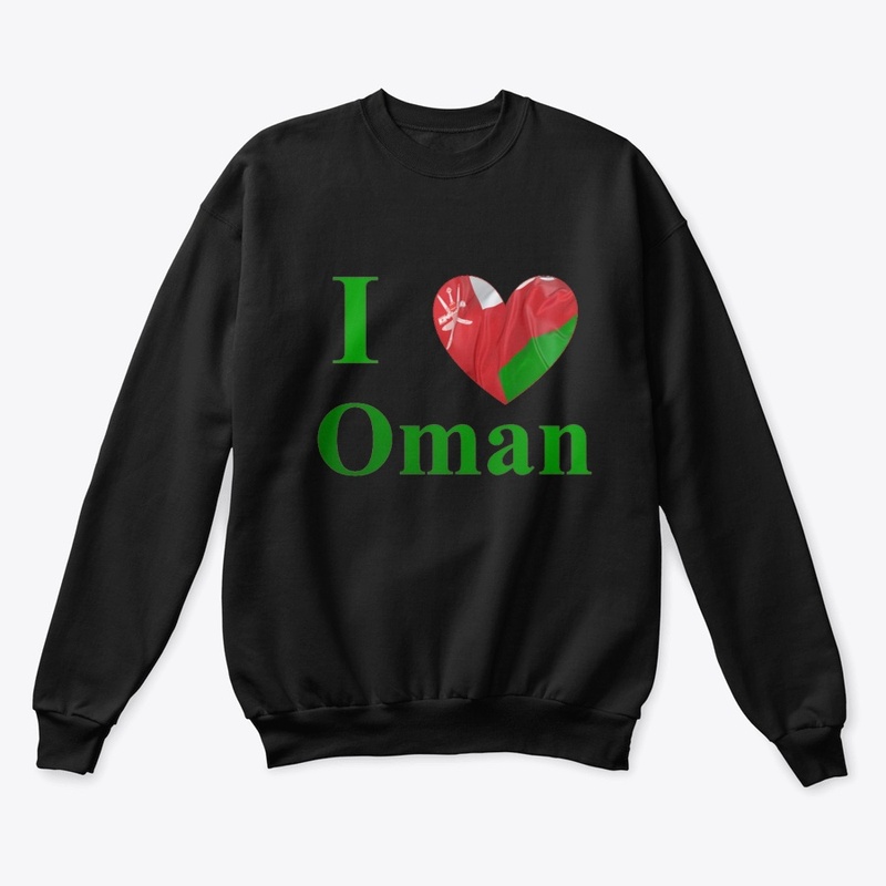 I love Oman T-shirt design
