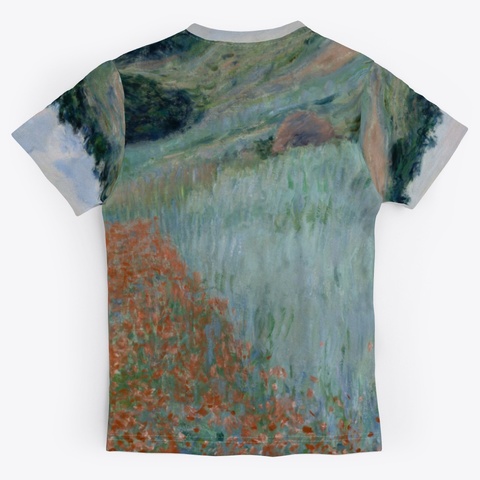 Most Beautiful Nature Paintings Standard T-Shirt Back