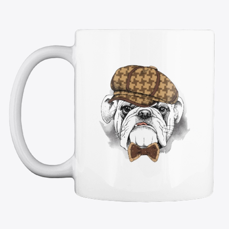 cup with print Bulldog