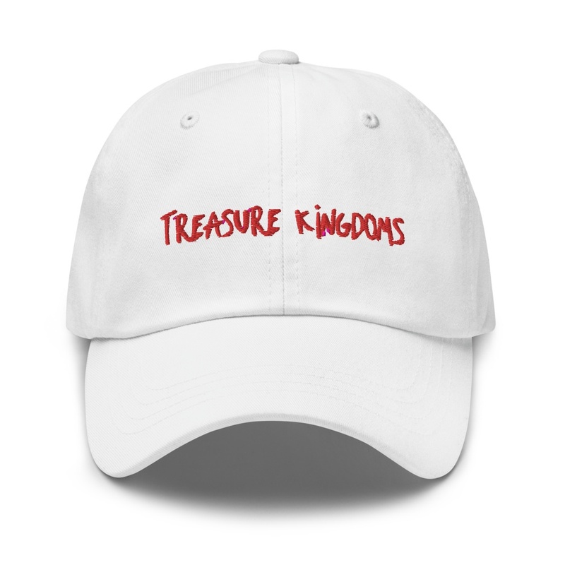 Treasure Kingdoms Dad Cap Red
