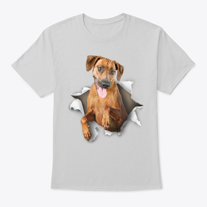 Rhodesian Ridgeback Torn Paper