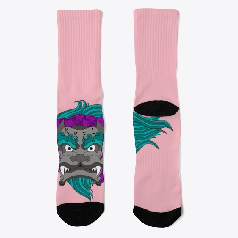 KKFL Fu Dog Socks