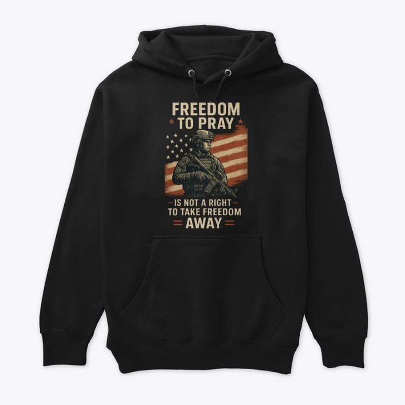 Freedom To Pray Patriotic Tee
