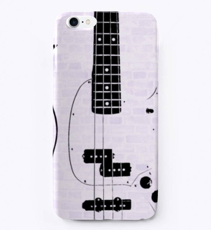 Wall Art Bass Guitar Design