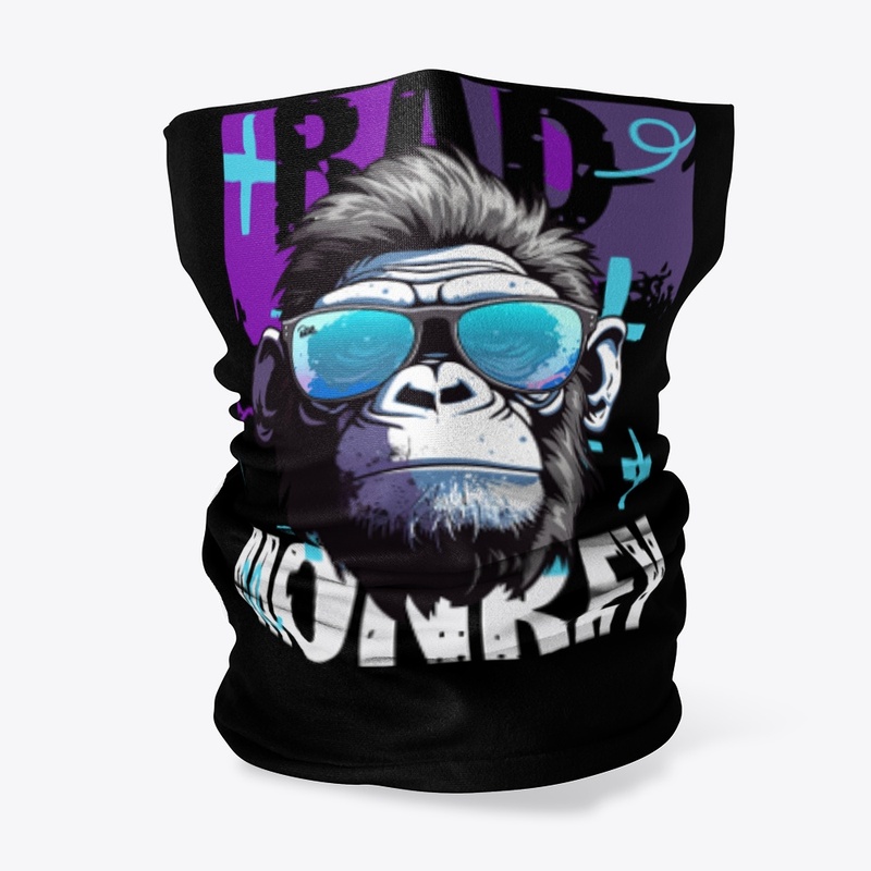 Black Purple Bad Monkey