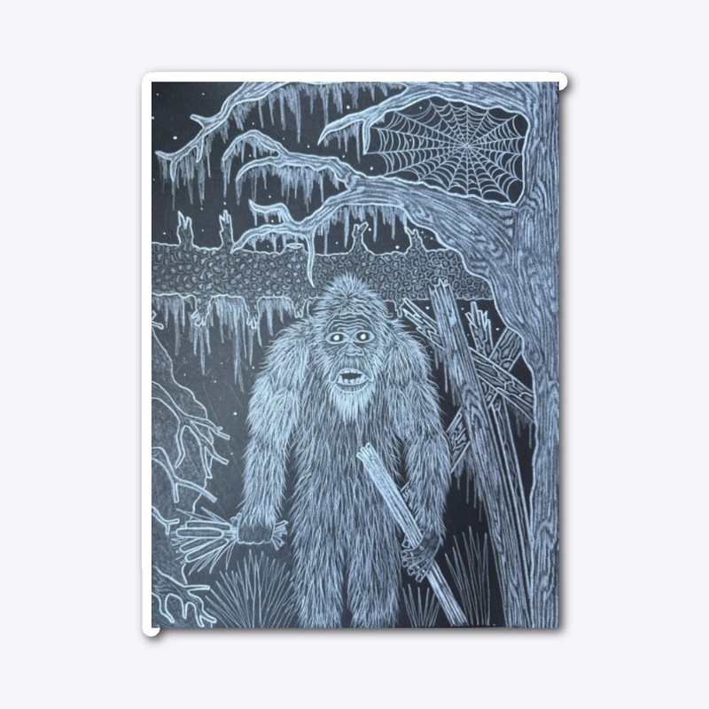 Foraging Bigfoot