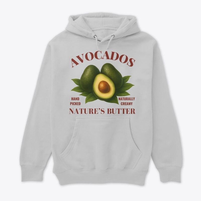 Nature’s Butter | Retro Avocado Art