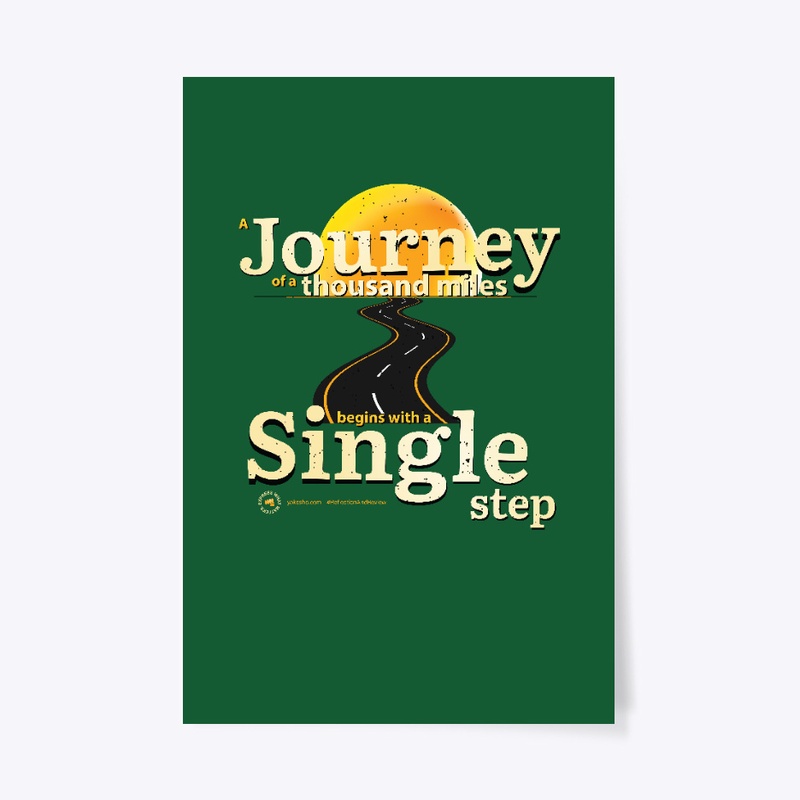 Journeys Begin w Single Step Design
