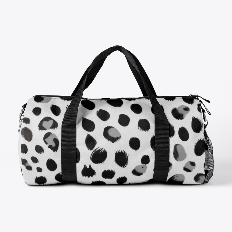 Snow Leopard Print Pattern
