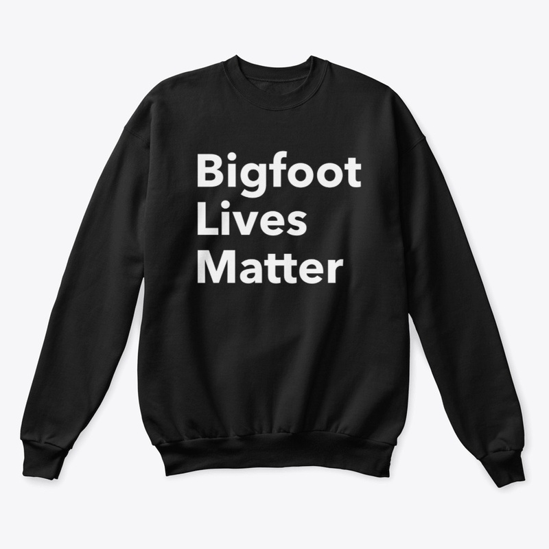 Bigfoot Lives Matter black