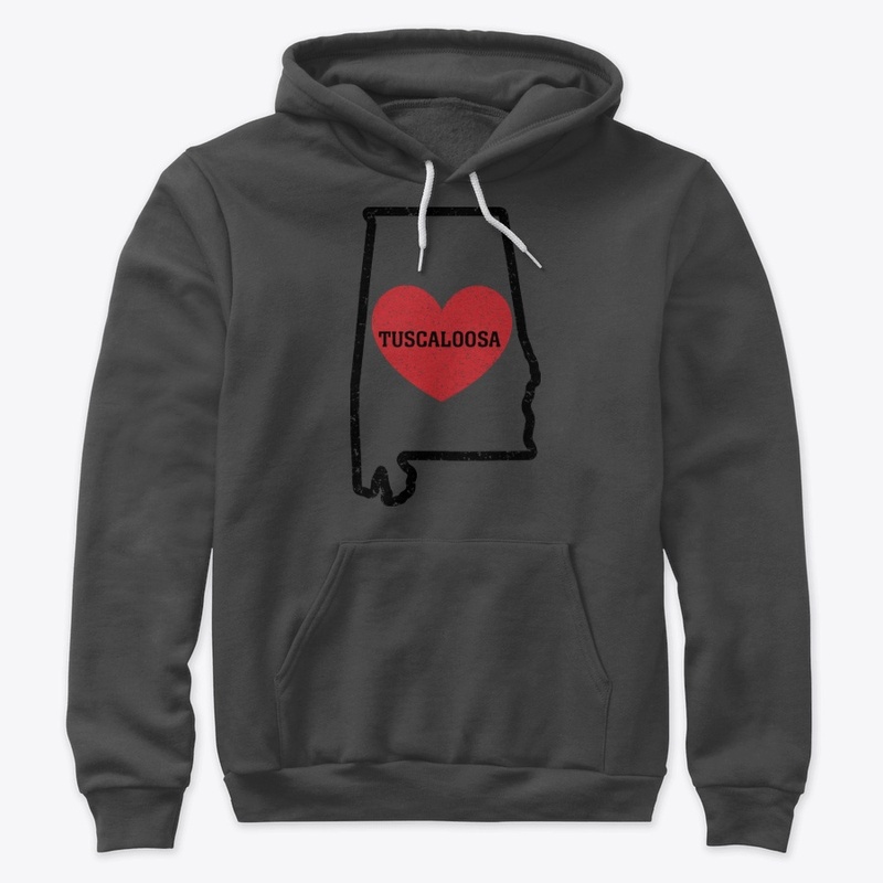 Tuscaloosa Alabama Heart Shirt City