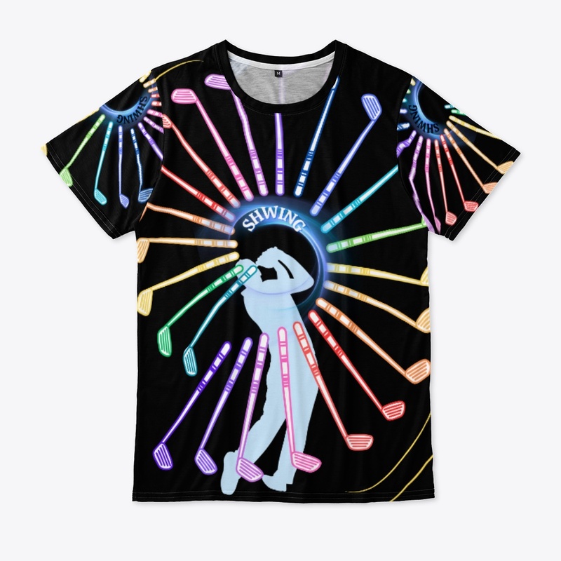 Golf Swing Dark Shirt