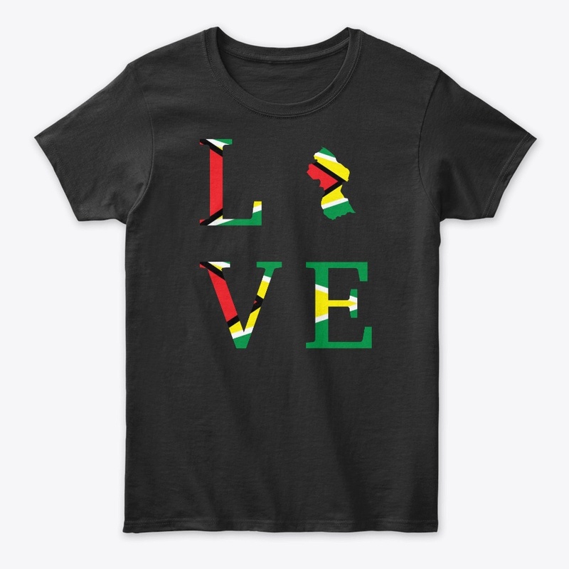 Guyana Love All Color