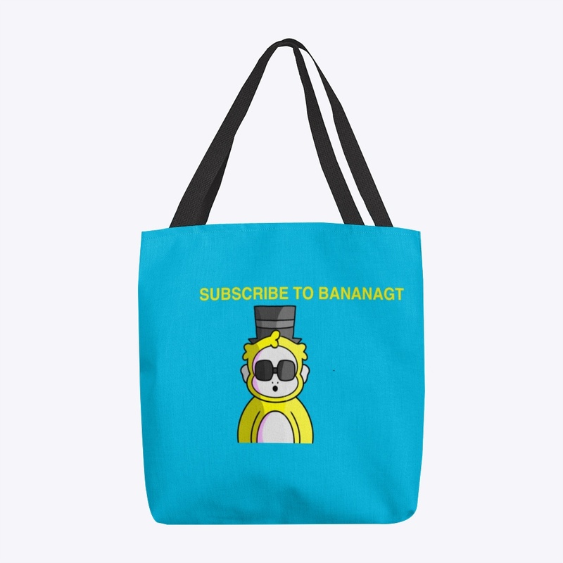 Blue Subcribe BananaGT Bag