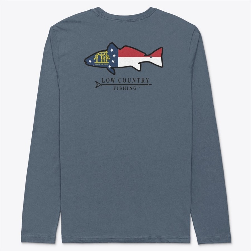 Low Country Fishing GA State Flag Decal