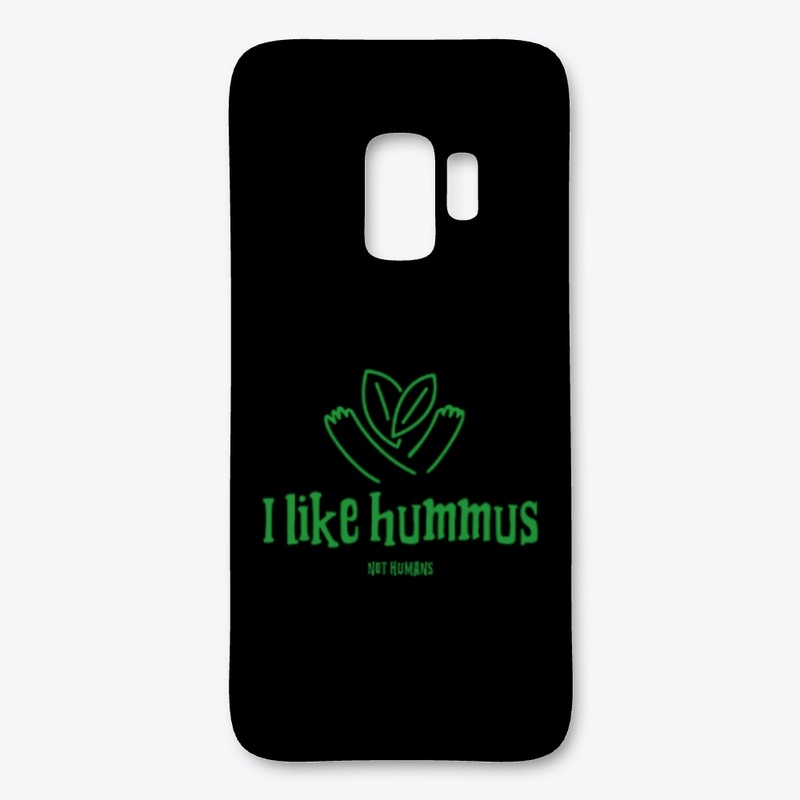 FUNNY VEGAN I LIKE HUMMUS NOT HUMANS
