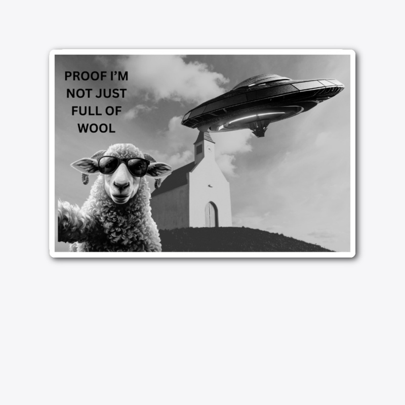 PROOF I'M NOT JUST FULL OF WOOL