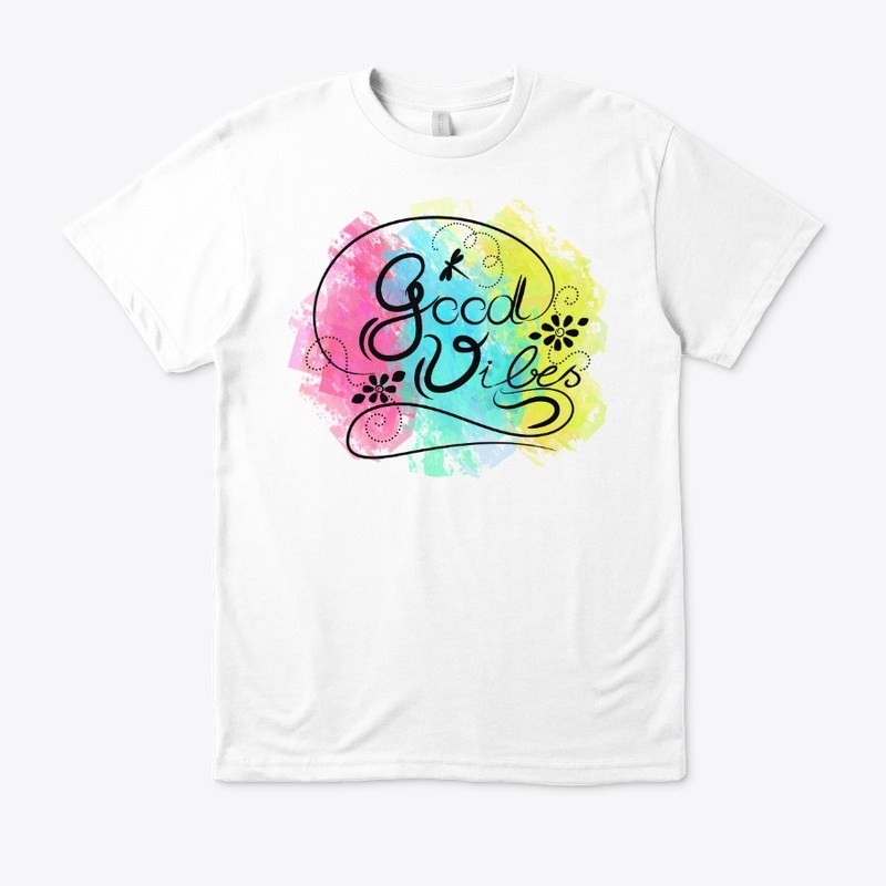 Art Lettering: "Good Vibes"