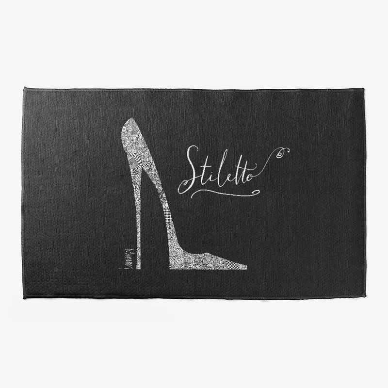 Stiletto Heel ink drawing