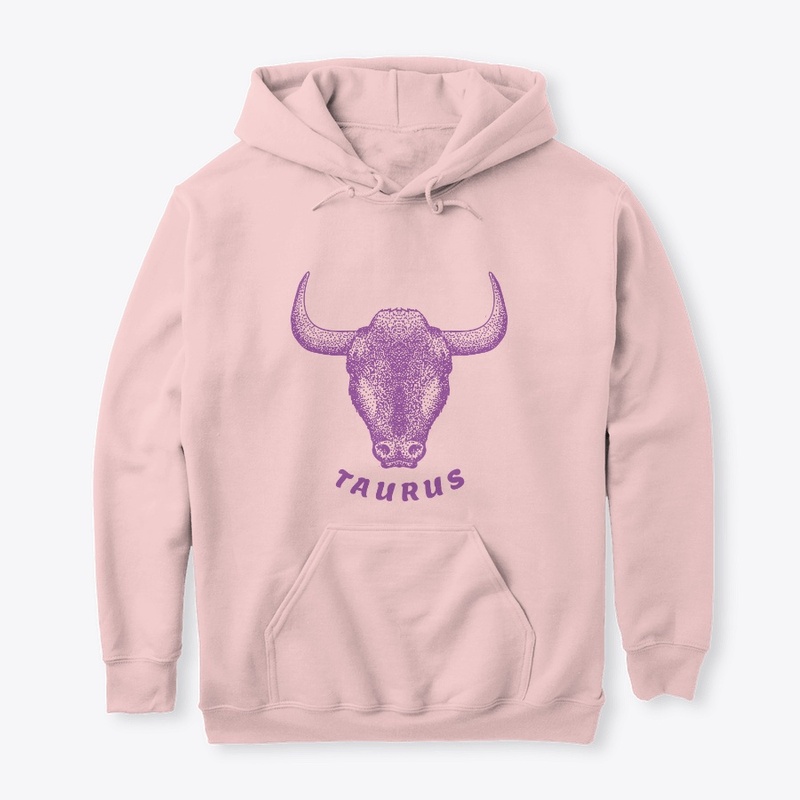 TAURUS Purple Classic Pullover Hoodie