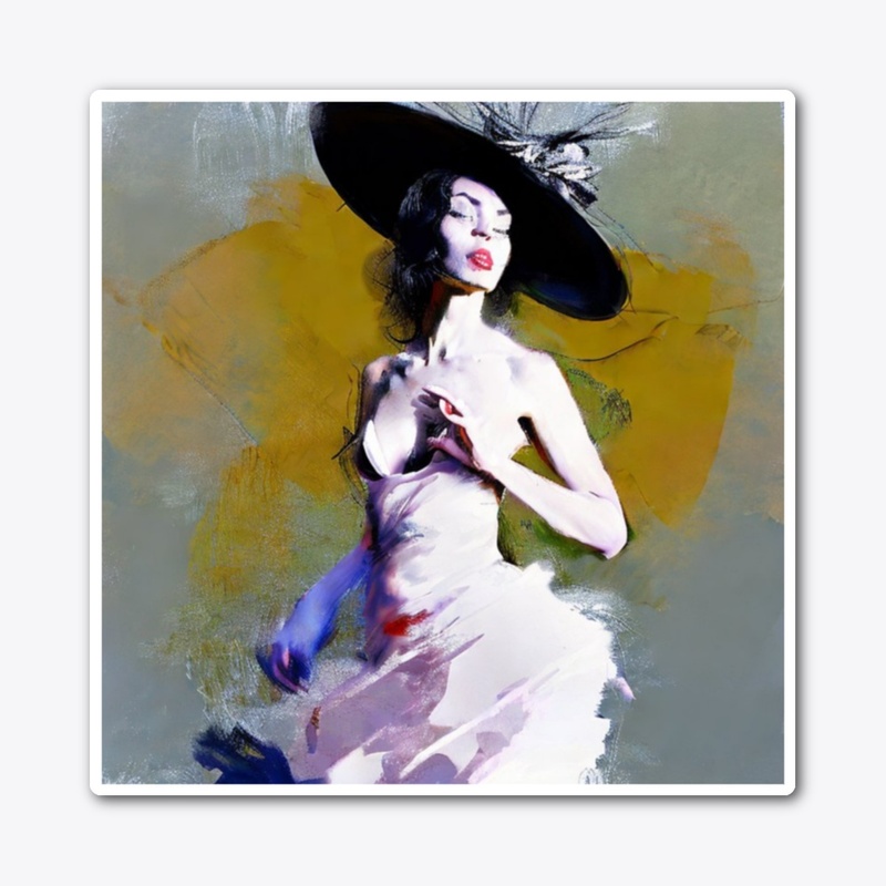 Woman's siluette masterpiece 
