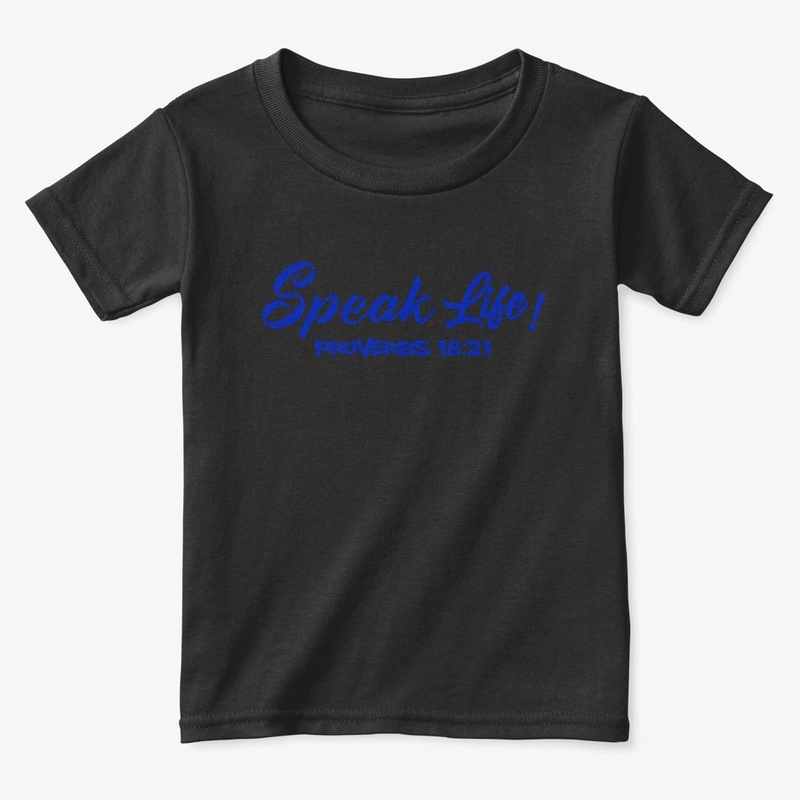 Speak Life!(Royal Blue Ink)