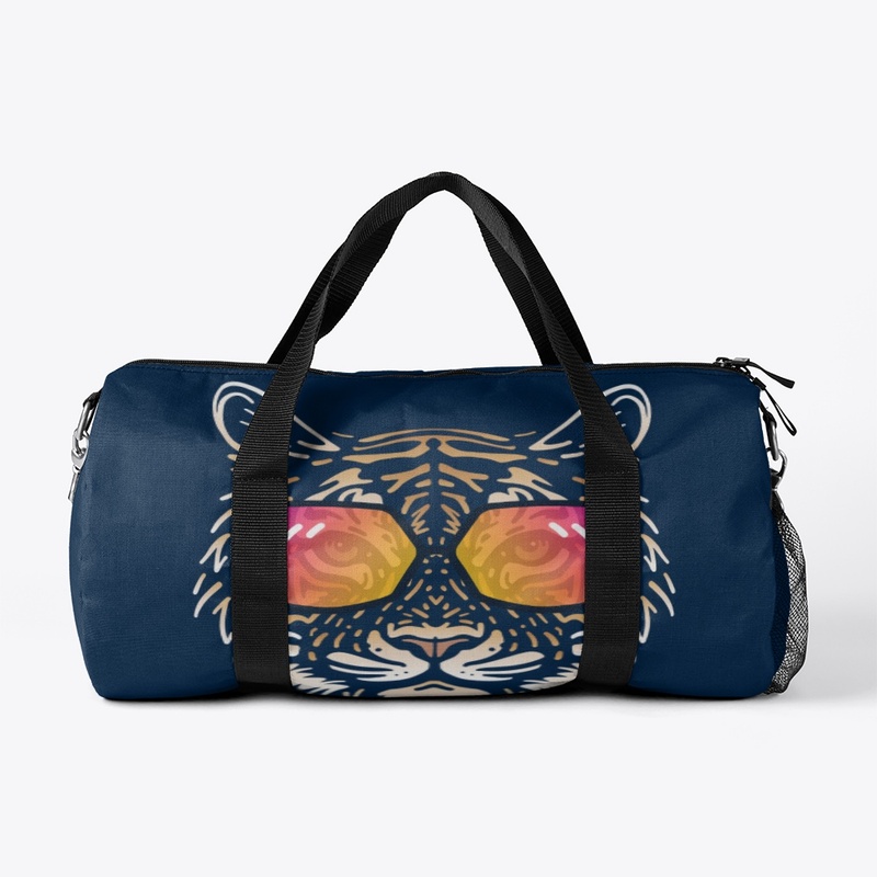 Cute Tiger in Sunglasses (Colored+sg02)