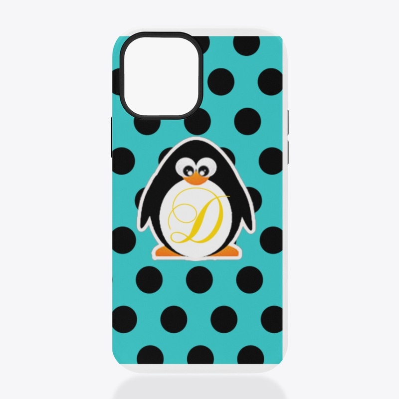 Letter D phone case