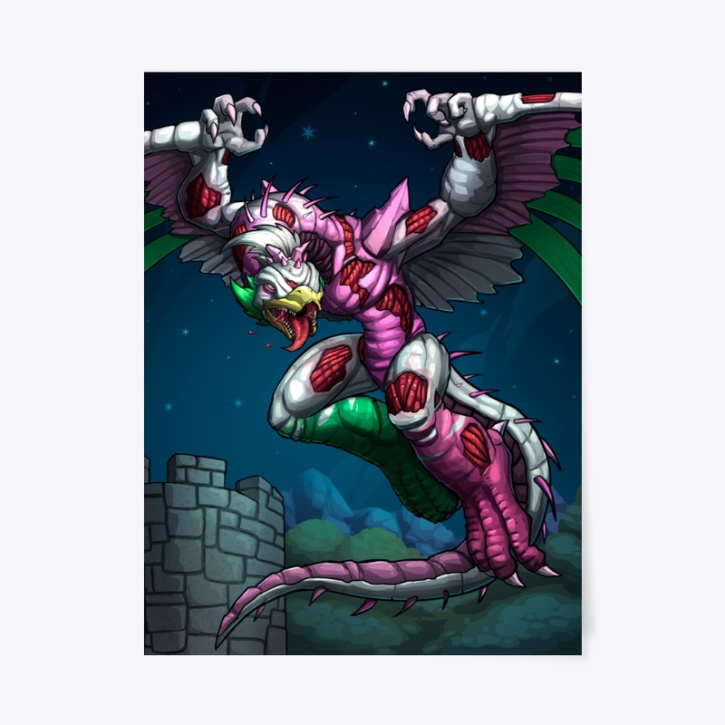 The Glamorous Decaying Wyvern POSTER