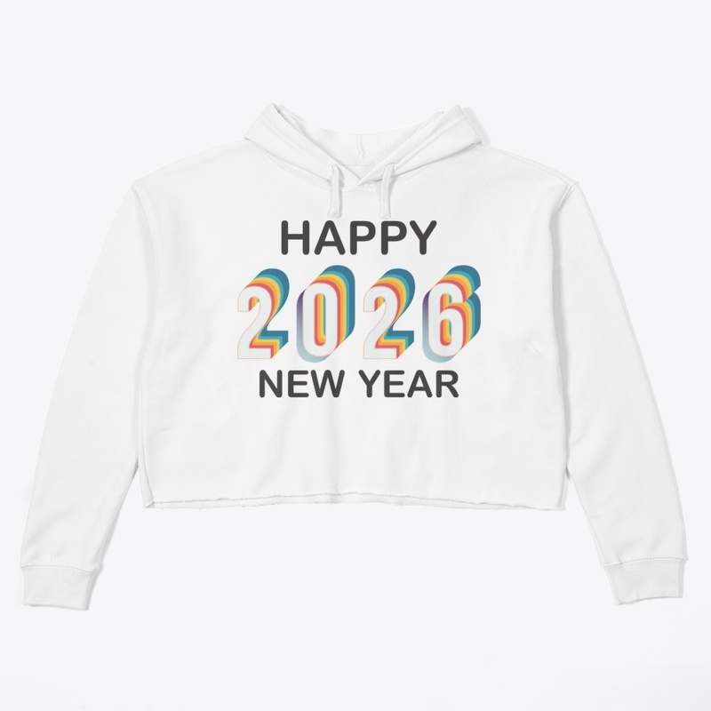 Happy 2026 new year design