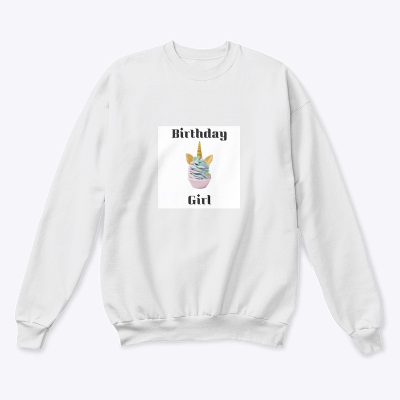 Unicorn Cupcake Birthday Girl